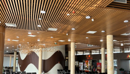 Top 4 mẫu TRẦN NHÔM GIẢ GỖ đẹp, phong cách trang nhã nổi bật cho không gian