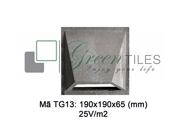Gạch thông gió Greentiles mẫu TG-13