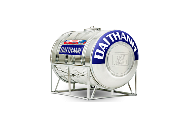 Bồn nước inox Đại Thành 2000L ngang
