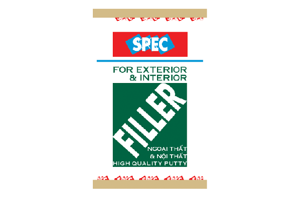 Bột trét tường nội thất và ngoại thất  Spec Filler For Ext & Int