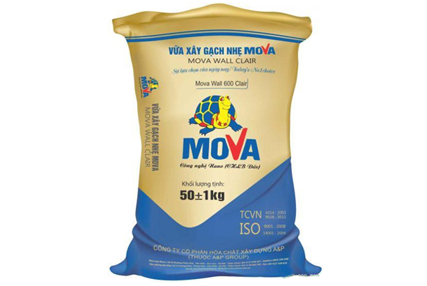Keo vữa Mova WALL 600 CLAIR (50kg)