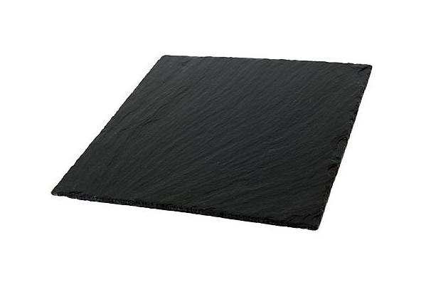 Đá slate đen Lai Châu lợp mái hình vuông 20x20x(0.2-0.4)cm