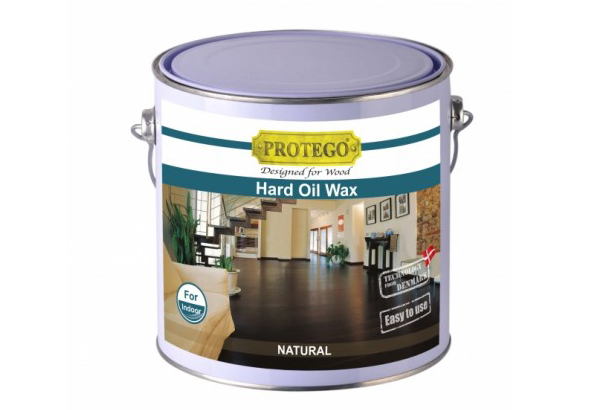 Dầu dưỡng gỗ Protego Hard Oil Wax caramel 2.5L
