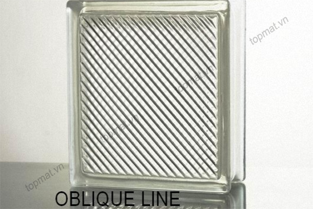 Gạch kính Oblique Line – Sọc xiên 028