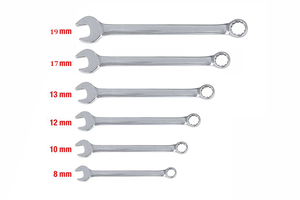 Bộ cờ lê vòng miệng chống ăn mòn 6 chi tiết Kstools